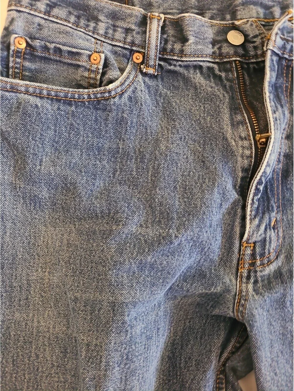 Levi's Men's 550 38x30  Straight Leg Jeans Blue